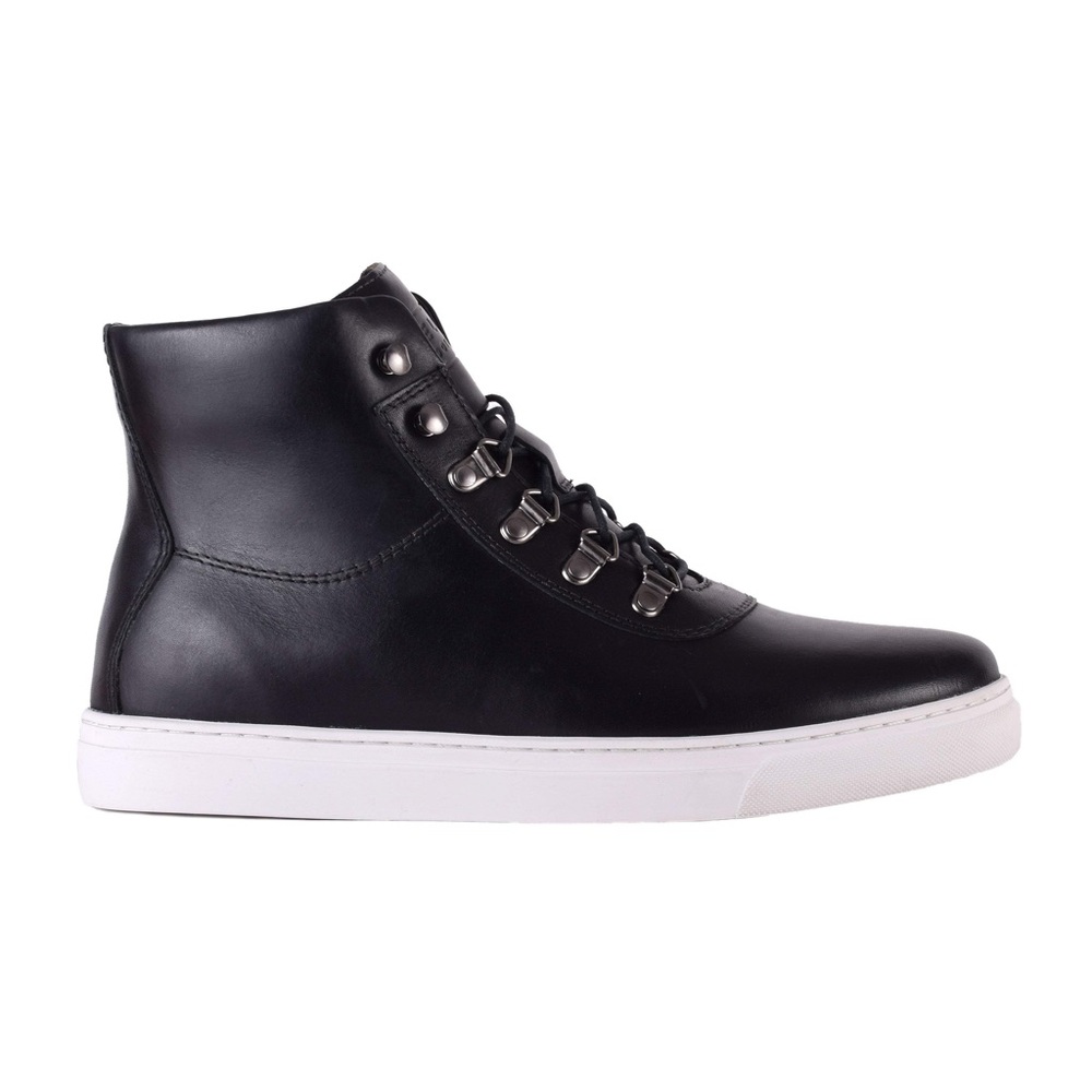 Helm Boots Men’s Leather The Charlie Black SZ 11.5 Shoes Comfort Sneaker Brazil